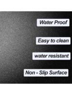PRO - 15mm Thickness/Black - Sparnod Fitness Heavy Duty Gym Tile - 100 x 100 CM | Rubber Flooring - Image 4