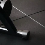 PRO - 15mm Thickness/Black - Sparnod Fitness Heavy Duty Gym Tile - 100 x 100 CM | Rubber Flooring - Image 3