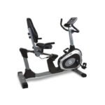 BH Fitness, Artic Comfort Program Exercise Bike, H854B, Silver & Black
