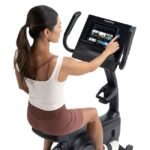 NordicTrack New GX LE Upright Bike | 26-Level Silent Magnetic Resistance | 5" LCD Display & Tablet Shelf | Bluetooth & USB-C Charging | Ergonomic Seat & Foot Pedals | 9kg Flywheel - Image 5