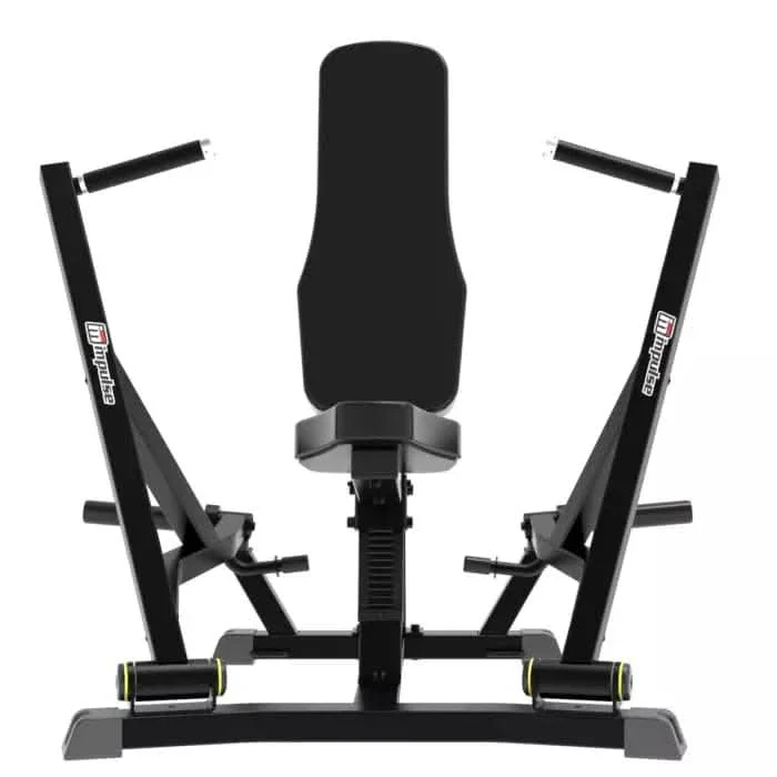 Impulse Fitness Seated Chest Press Machine IFP1201-WX – Silver & Black | Chest & Upper Body Workout Machine