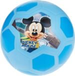 Mesuca, 7.5-Inch Pvc Mickey Mouse Soccer Ball, Dab40474-A, Blue