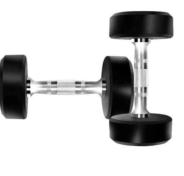 Ta Sports, Round Head Dumbells, 22.5Kg, Lj-1882, Black