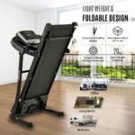 Sparnod Fitness STH-1200 (4 HP Peak DC Motor) Automatic and Foldable Motorized Treadmill - Image 3