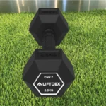 2.5 - Liftdex Dumbbells: 2.5Kg-45Kg | Rubber Coated | Vibration Welded | Home Gym & Commercial