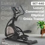 Sparnod Fitness SET-440 Semi-Commercial Elliptical Cross Trainer – Cardio Machine - Image 3