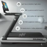 Sparnod Fitness, 5 Hp Continuous AC Motorized Automatic Walking and Running Treadmill, STC-6900 - Image 2