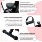 Sparnod Fitness Mini Cycle Pedal Exerciser, SMB-200 - Image 4