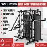 Sparnod Fitness SMG-22000 Multi Functional Smith Machine – All-in-One Gym Trainer - Image 2
