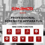 Sparnod Fitness SMG-22000 Multi Functional Smith Machine – All-in-One Gym Trainer - Image 7