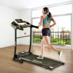 Sparnod Fitness STH-1200 (4 HP Peak DC Motor) Automatic and Foldable Motorized Treadmill - Image 2