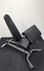 1441 Fitness Adjustable Commercial Bench with Preacher Curl Extension - X3-0112A - Image 4