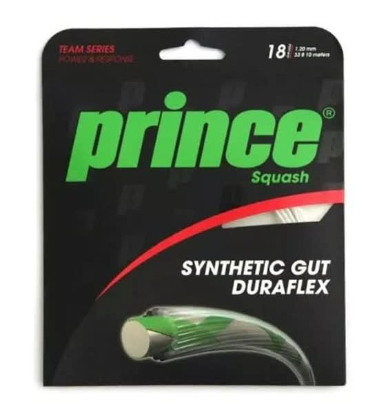 Prince Squash String Synthetic Gut with Duraflex 18g