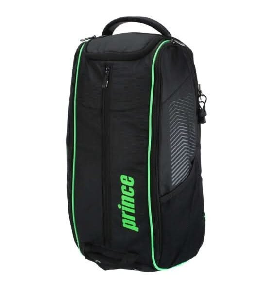 Prince Tennis Backpack - Tour Dufflepack , Black/Green