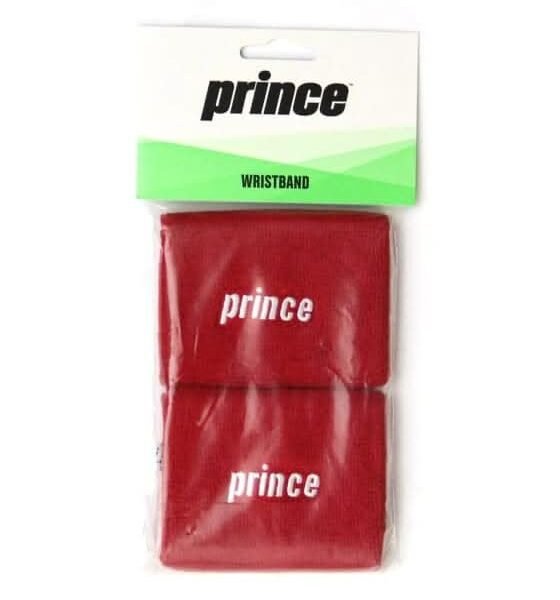 Prince Wristband - Red/White