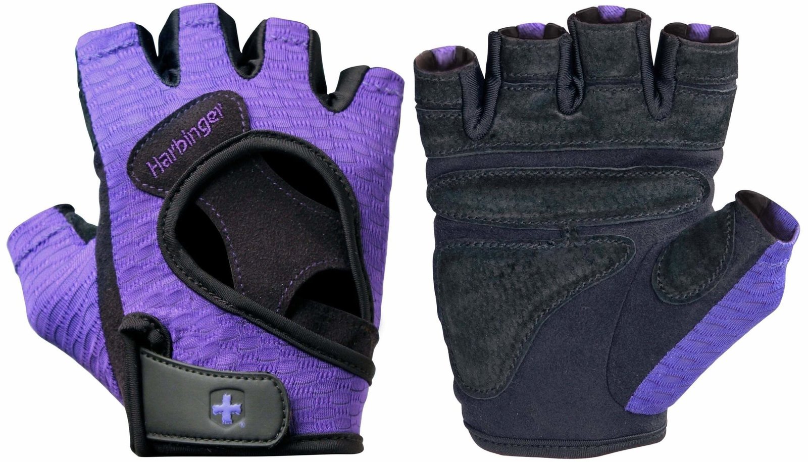 qooha-gloves-harbinger-women-s-flexfit-glove-9285630918720_ef1fa79e-dd87-4cee-93de-9ba55c1393a1_3000x-scaled-1.jpg Harbinger Women's FlexFit Glove, Black/Purple - Image 1