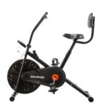 Sparnod Fitness, Upright Air Bike Exercise Cycle for Home Gym, SAB-03_R