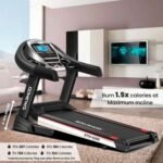 Sparnod Fitness, (2.25 HP DC Motor) multi-function with Semi Auto Lubrication Treadmill, STH-4200 - Image 9
