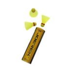 Joerex, Nylon Shuttlecocks (6 Pcs) Jbd6198, Yellow - Image 2