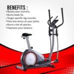 Sparnod Fitness Elliptical Cross Trainer, SET-44 - Image 11
