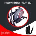 Sparnod Fitness Elliptical Cross Trainer, SET-44 - Image 9