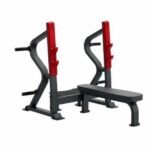 Impulse Fitness, Flat Bench Press, Sl7028, Silver & Black - Image 4