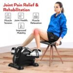 Sparnod Fitness Mini Cycle Pedal Exerciser, SMB-400 - Image 4
