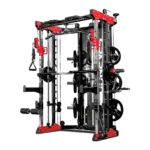 Sparnod Fitness SMG-20000 Functional Smith Machine – 9-in-1 Strength Station