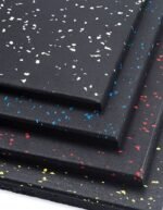 20 MM - 1441 Fitness Heavy Duty Rubber Gym Flooring Speckled Blue -100 x 100 CM | Rubber Flooring - Image 5