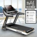 Sparnod Fitness, (3 HP DC Motor) Large LED Display with auto incline Treadmill, STH-5700 - Image 3