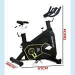 Sparnod Fitness Commercial Exercise Bike With 20Kg Spin Wheel, SSB-16 - Image 7