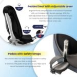 Sparnod Fitness Commercial Curve Design Recumbent Bike, SRB-370 - Image 5