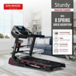 Sparnod Fitness, (2 HP DC Motor) Multifunctional Complete Workout home treadmill, STH-3500 - Image 3