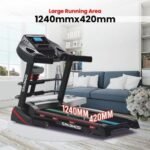 Sparnod Fitness, (2 HP DC Motor) Multifunctional Complete Workout home treadmill, STH-3500 - Image 6