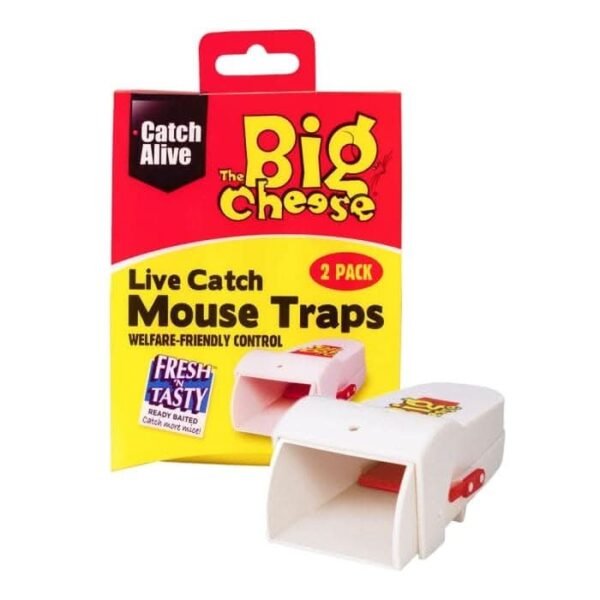 STV Live Catch Mouse Trap - Twinpack