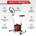 Sparnod Fitness Upright Stationery Exercise Bike Home Use, SUB-49 - Image 3