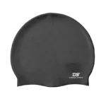 DS Junior Silicone Swimming Cap - Black