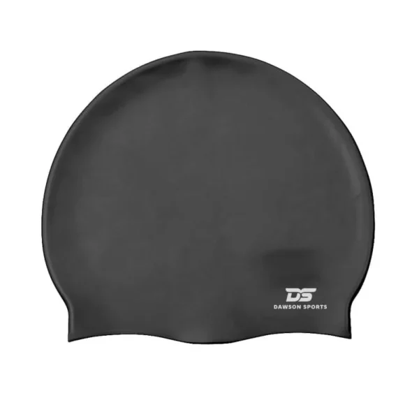 DS Junior Silicone Swimming Cap - Black