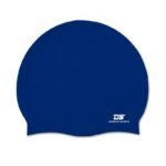 DS Adult Silicone Swimming Cap - Navy Blue