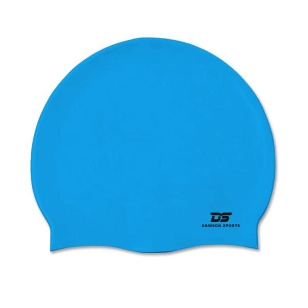 DS Junior Silicone Swimming Cap - Light Blue