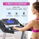 Sparnod Fitness, (2.5 HP DC Motor) Treadmill Anti-slip Running Belt with Hi-Fi Speakers, STH-5000 - Image 4