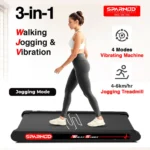 Sparnod Fitness 2.5 HP Peak Walkingpad (Walking, Jogging & Vibration Machine) - Image 3