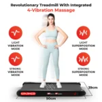 Sparnod Fitness 2.5 HP Peak Walkingpad (Walking, Jogging & Vibration Machine) - Image 4