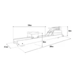 WaterRower Oak Rowing Machine With S4 Monitor - Image 10