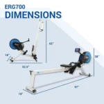 XTERRA Fitness ERG700 Air & Magnetic Rower - Image 2