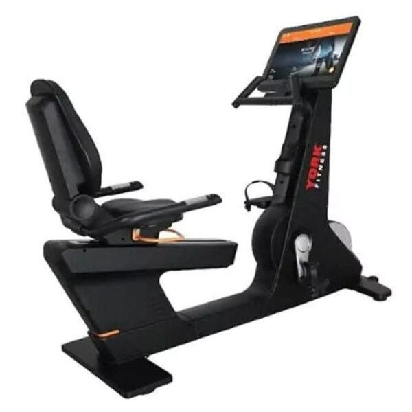 York, Fitness Recumbent Bike, Black