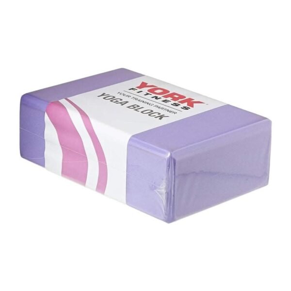 York Fitness, Yoga Block 3*6*9 Cm 105G.4*6*9 Cm 165G, Purple
