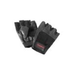York, Fitness Deluxe Leather Workout Glove Small, 60189, Black - Image 2