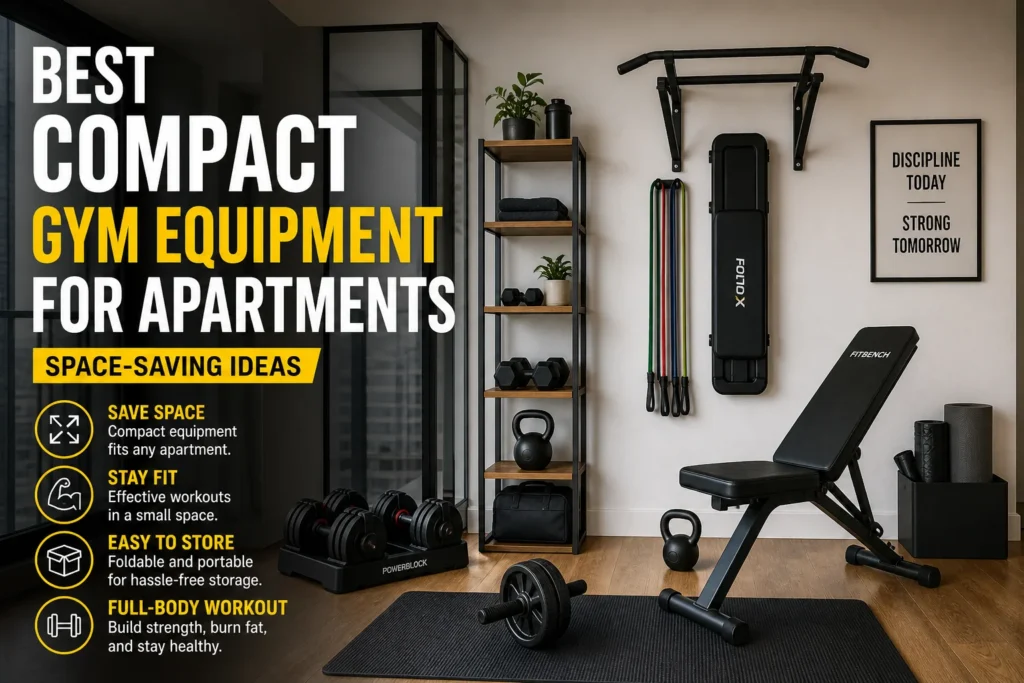 Best Compact Gym Equipment for Apartments (Space-Saving Ideas)