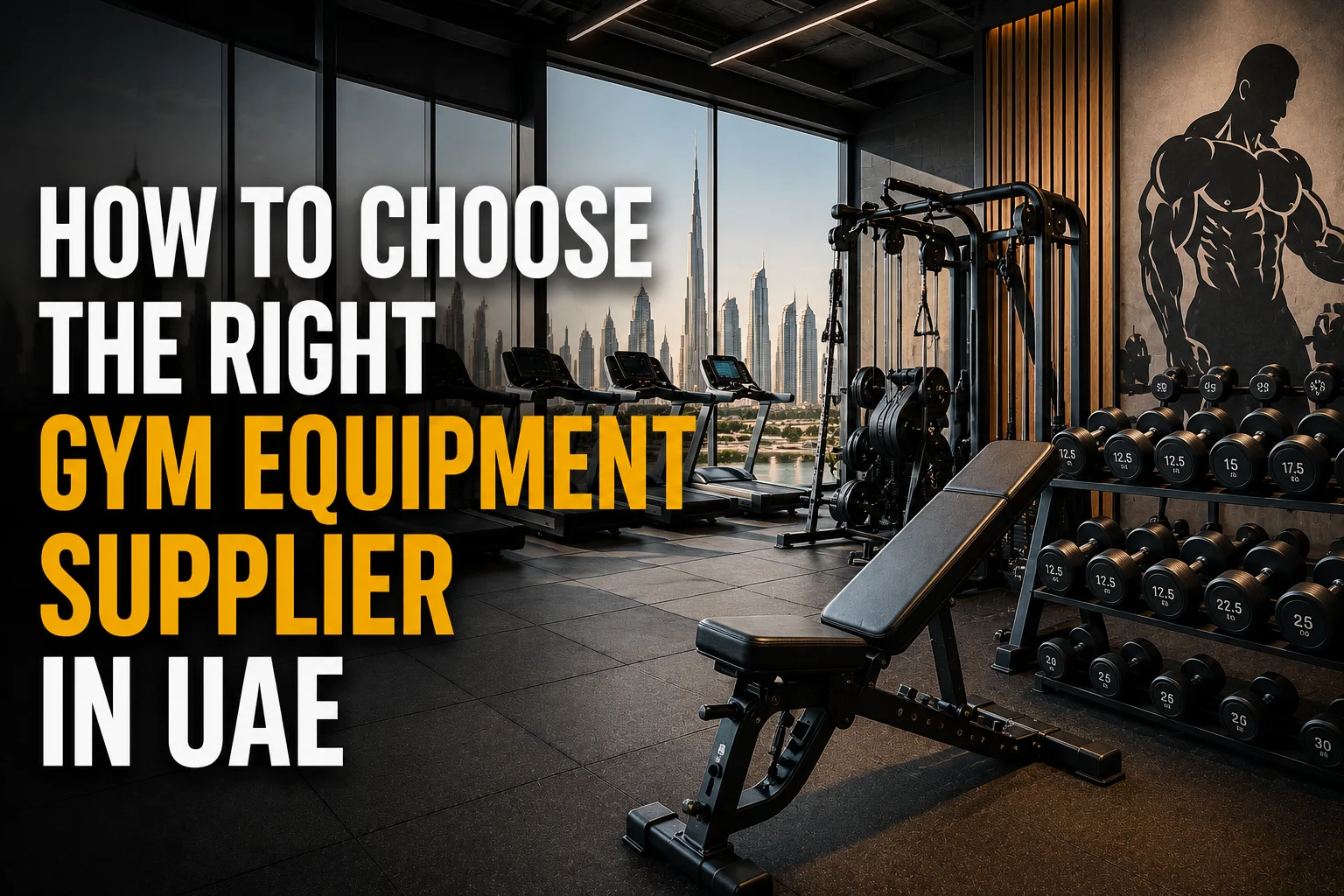 How to Choose the Right Gym Equipment Supplier in UAE